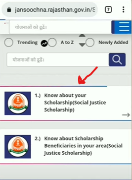 Know about your Scholarship option